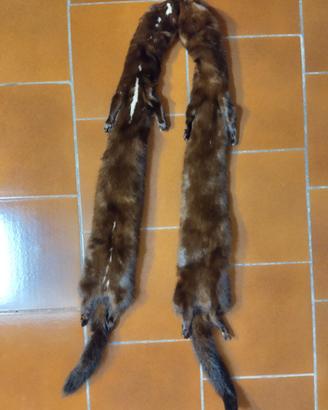 Collo pelliccia ermellino