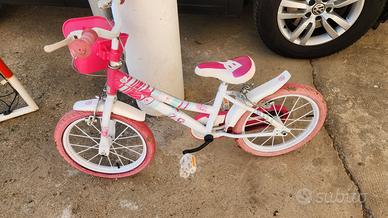 bici da bambina rosa