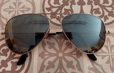 OCCHIALI RAY-BAN AVIATOR ORIGINALI