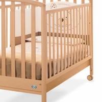 Lettino bambini con sponde e materasso