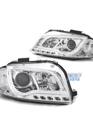 FARI AUDI A3 8P 03-08 LUCE DIURNA TUBE LIGHT FONDO
