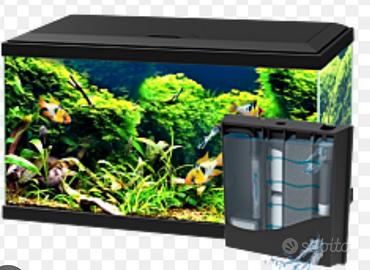 Ciano Acquario nero Aqua 60 LED cm60x30x32h