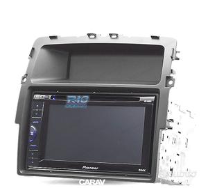TELAIO NERO RADIO 2-DIN PER OPEL VIVARO NISSAN PRI