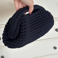 Clutch Bag Blu Navy