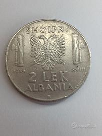 moneta 2 lek 1939 amagnetica