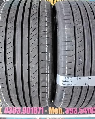 2 gomme usate continental 275 35 20 102y estive 