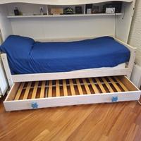 Letto Flexa con secondo letto estraibile