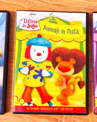 DVD per bambini Paw Patrol e Jojo Disney