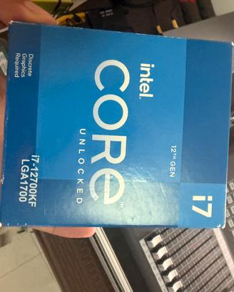 Intel core i7 - 12700kf- proccesore 12 core/20