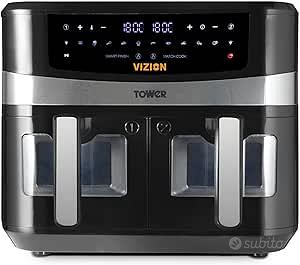 Tower, T17100, Vortx Vizion 9L Friggitrice ad Aria