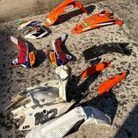 Plastiche ktm exc 125