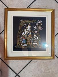 Quadro etnico vintage