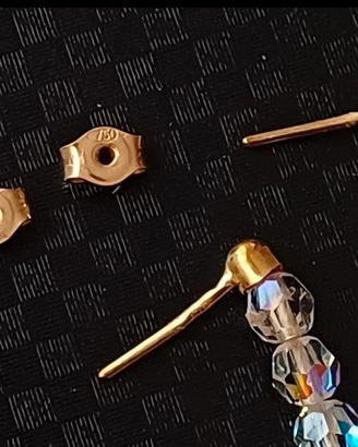 Orecchini oro giallo 750,18kt 