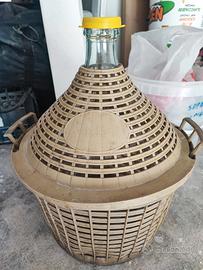 damigiana 15 litri in vetro 