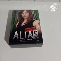 3 cofanetti DVD Alias prima quarta e quinta serie