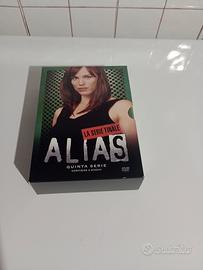 3 cofanetti DVD Alias prima quarta e quinta serie