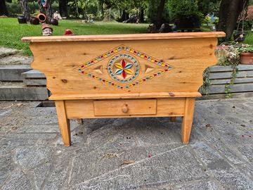 cassapanca stile Val Varaita