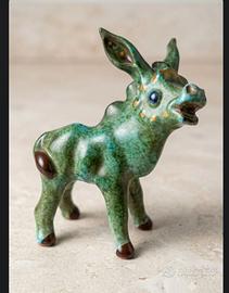 Asinello in ceramica di Vietri / Amalfi vintage -