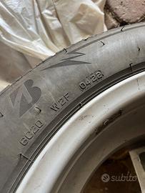 205 50 R16 Gomma Bridgestone M+S piu cerchi lega