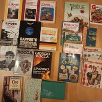 Libri vari in blocco