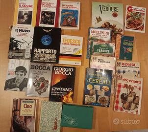 Libri vari in blocco