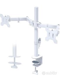 Supporto doppio monitor Vess da 13 a 27 pollici