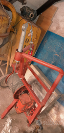 Verricello argano forestale motoagricola