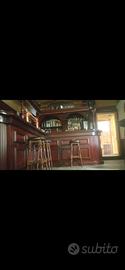 bancone bar stile irish pub