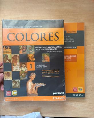 Libro di latino Colores 1 con VER