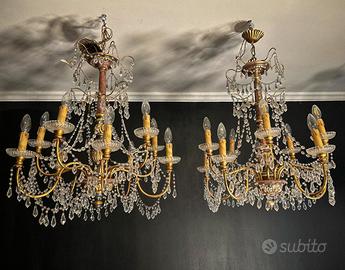 Antica Coppia di Lampadari