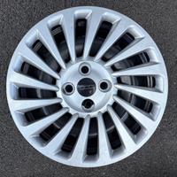 Cerchi acciaio fiat 500e con borchie originali