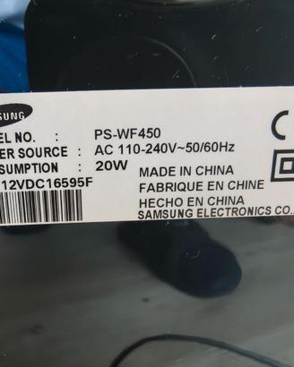 Saundbar+subwoofer samsung