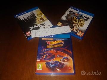 Collezione giochi ps4 HotWheels DyingLight DragonB