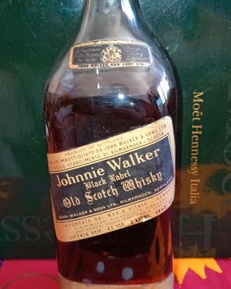 Whisky Johnnie Walker Black Label vintage 2 litri