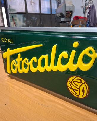 insegna totocalcio anni70/80