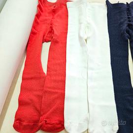 Collant baby, caldo cotone, taglia 0