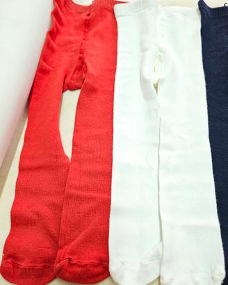Collant baby, caldo cotone, taglia 0
