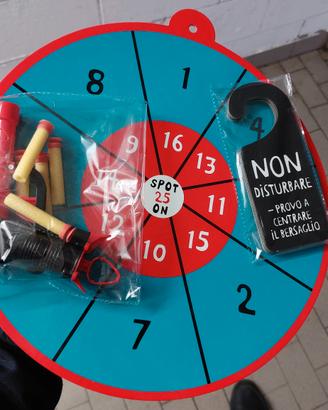 Tira al bersaglio toilette - bathroom darts

