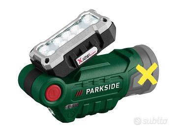 Lampada Torcia Lavoro LED Batteria 12 V Parkside