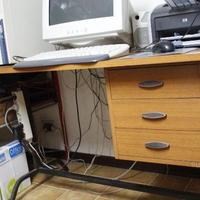 Scrivania e libreria anni 60