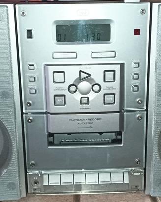 Stereo Hi Fi vintage Trevi  Radio/Cd/musicassette