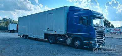 SCANIA R420 + SEMIRIMORCHIO KRONE