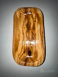 Svuota tasche in legno di ulivo salentino