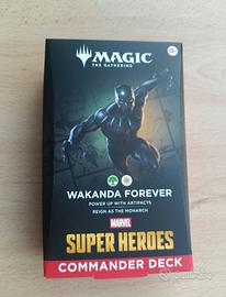 Magic Marvel Commander Deck Wakanda Forever ENG 