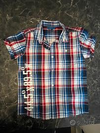 OVS – 7/8 anni – 100% cotone camicia + tshirt