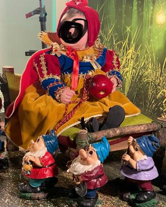 Abito di carnevale biancaneve