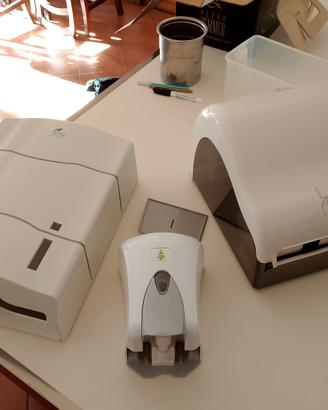 set dispenser per bagno o cucina