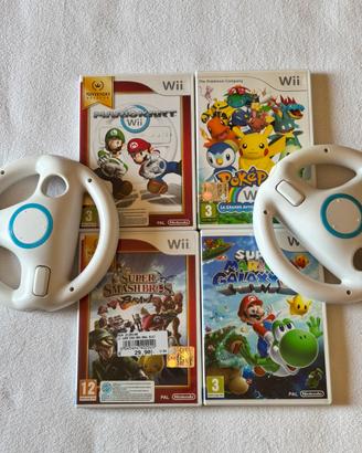 Giochi Nintendo Wii + 2 Volanti