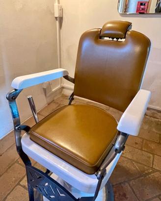 POLTRONA DA BARBIERE VINTAGE