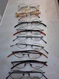 stock montature per occhiali